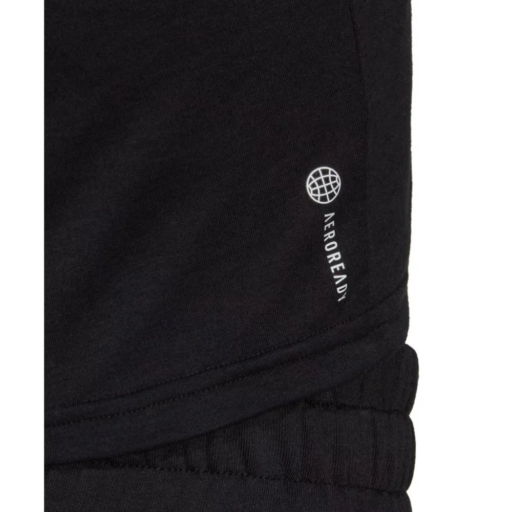 adidas Women's Hyperglam AEROREADY Cropped Tank Top Black Small - Picture 3 of 5